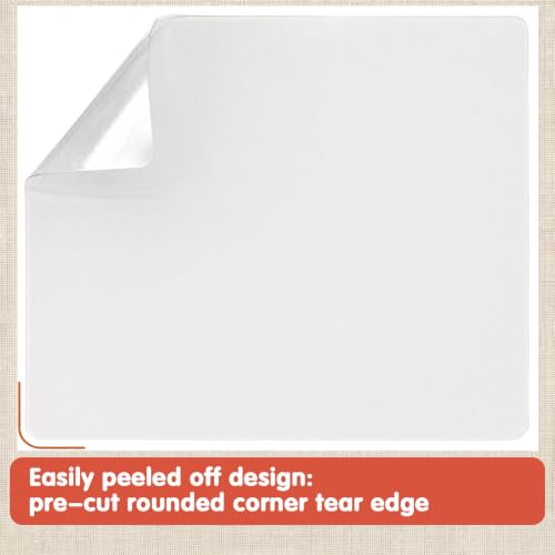 Secopad Large Cat Scratch Furniture Protector, Transparent Couch Protector from Cat Claws, Single-Sided Self Adhesive Anti Pet Deterrent Sofa Cover