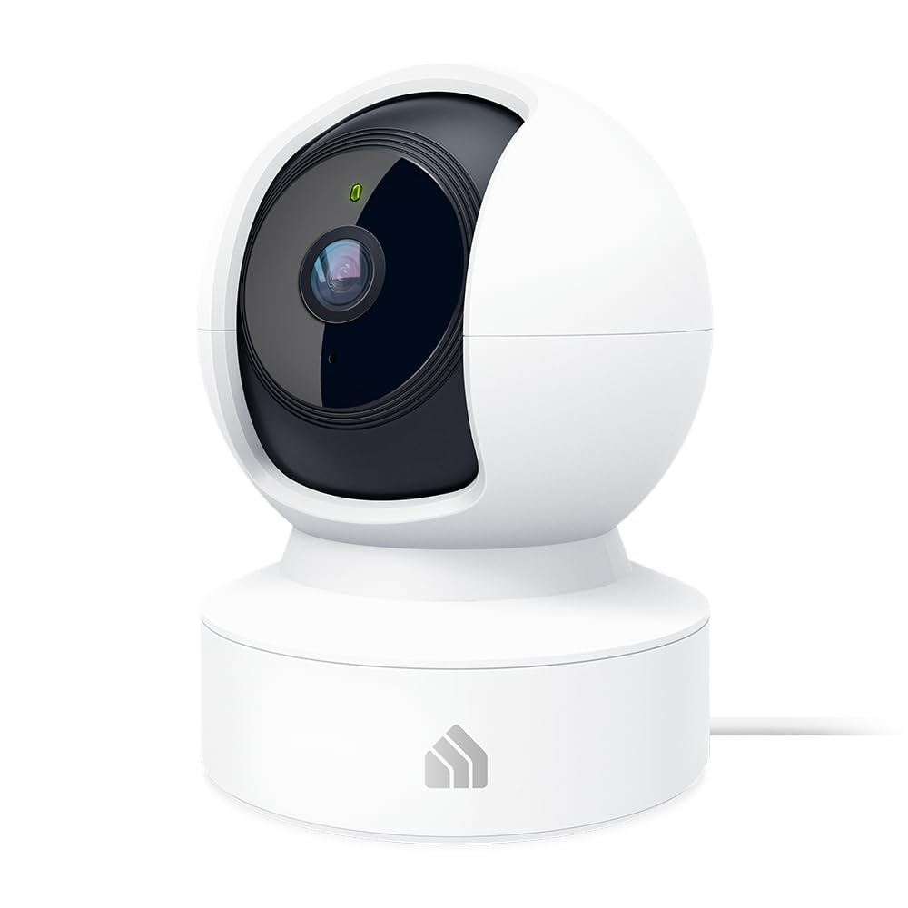 Kasa Indoor Pan/Tilt Smart Security Camera, 1080p HD Dog Camera 2.4GHz with Night Vision