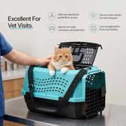 Soft-Sided Pet Carrier for Cats & Small Dogs