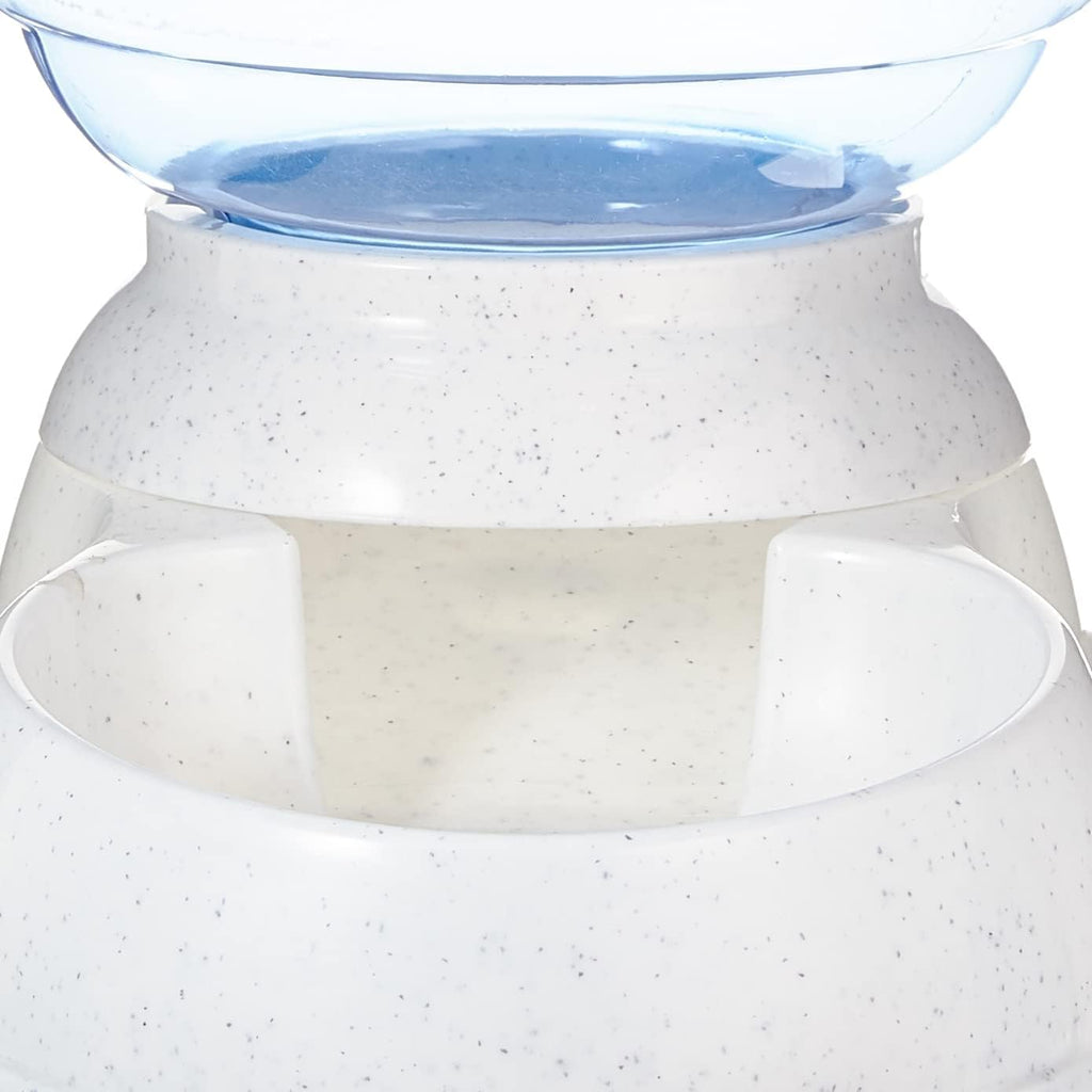 Amazon Basics Gravity Pet Food Feeder and Water Dispensers