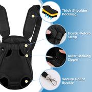 Mosago Hands-Free Dog Backpack Carrier for Travel
