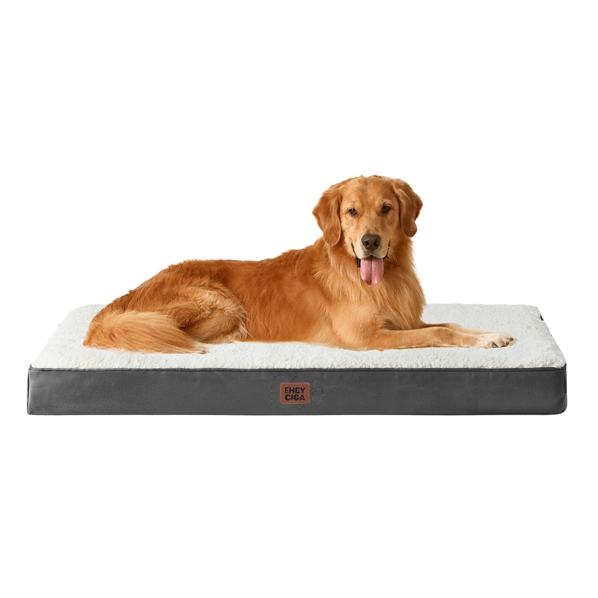 EHEYCIGA Orthopedic Dog Beds for Dogs with Removable Washable Cover for Crate