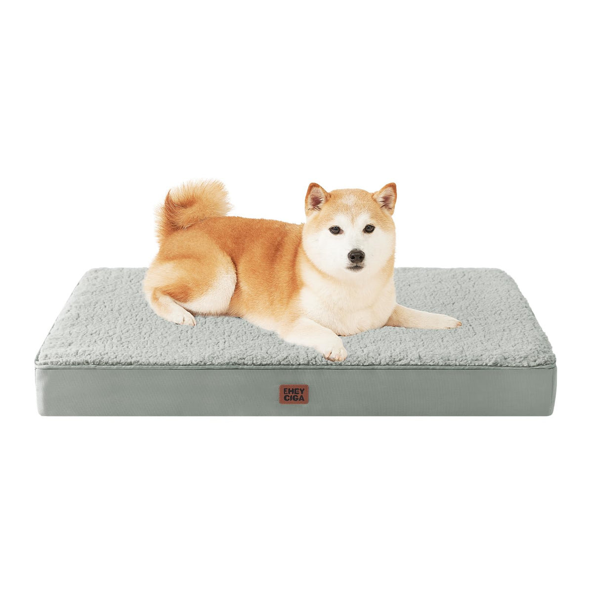 EHEYCIGA Orthopedic Dog Beds for Dogs with Removable Washable Cover for Crate