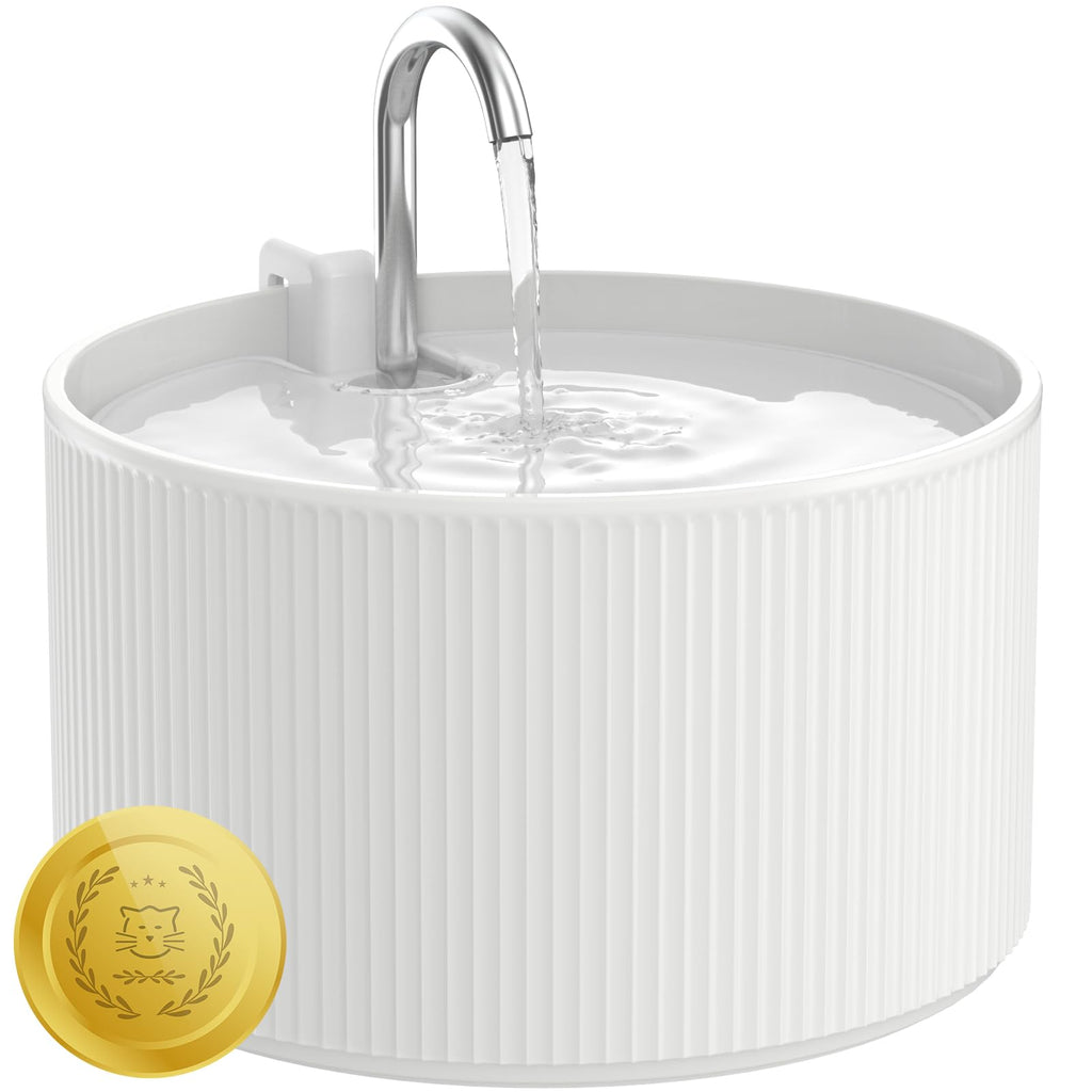 Lawfery Ceramic Cat Water Fountain