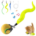 Interactive Cat Toys with Bird Sounds & 8 Speed Modes for Indoor Cats Play