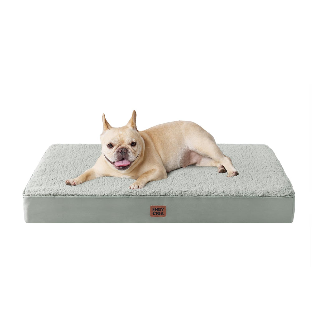 EHEYCIGA Orthopedic Dog Beds for Dogs with Removable Washable Cover for Crate