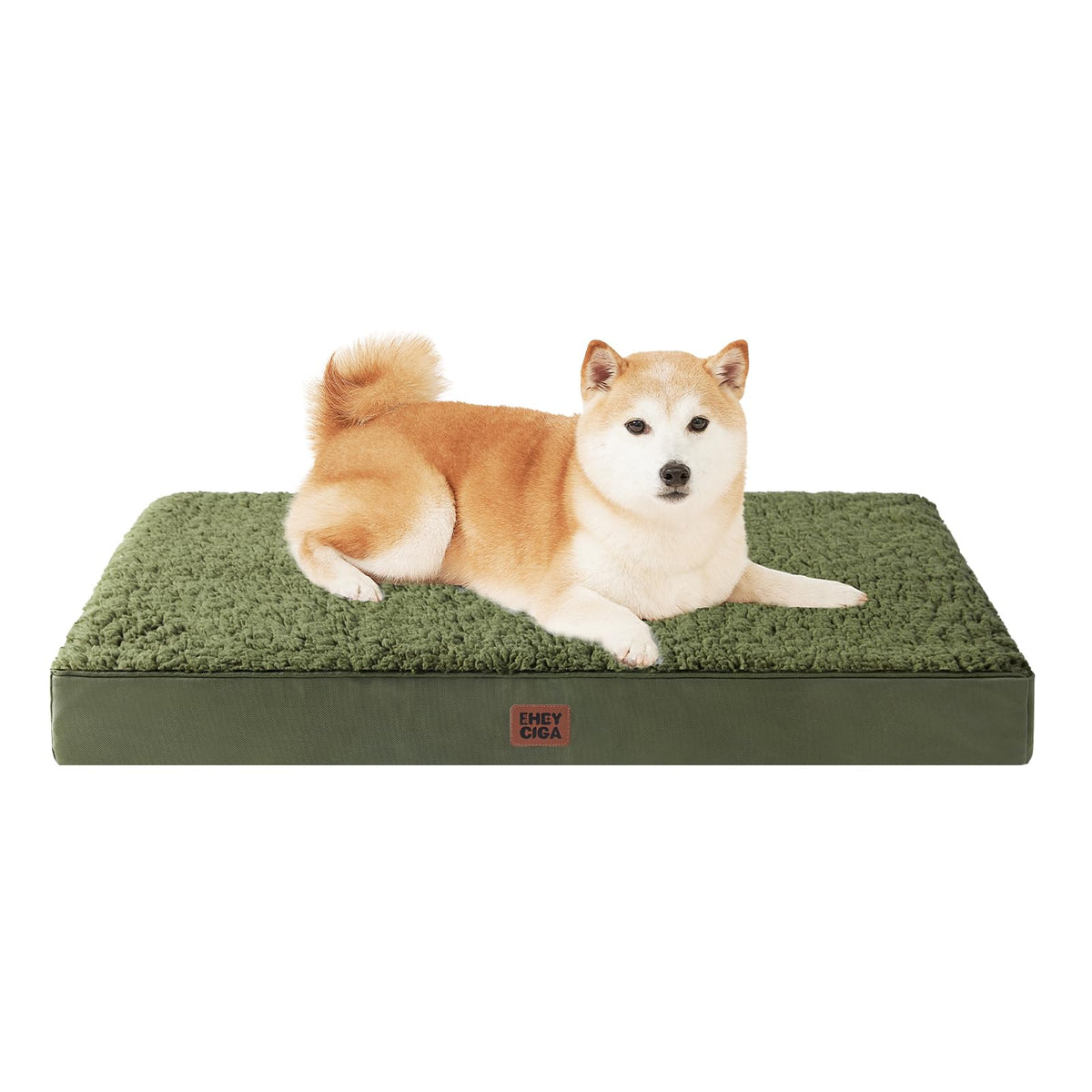 EHEYCIGA Orthopedic Dog Beds for Dogs with Removable Washable Cover for Crate