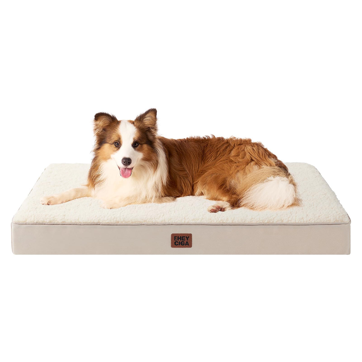 EHEYCIGA Orthopedic Dog Beds for Dogs with Removable Washable Cover for Crate