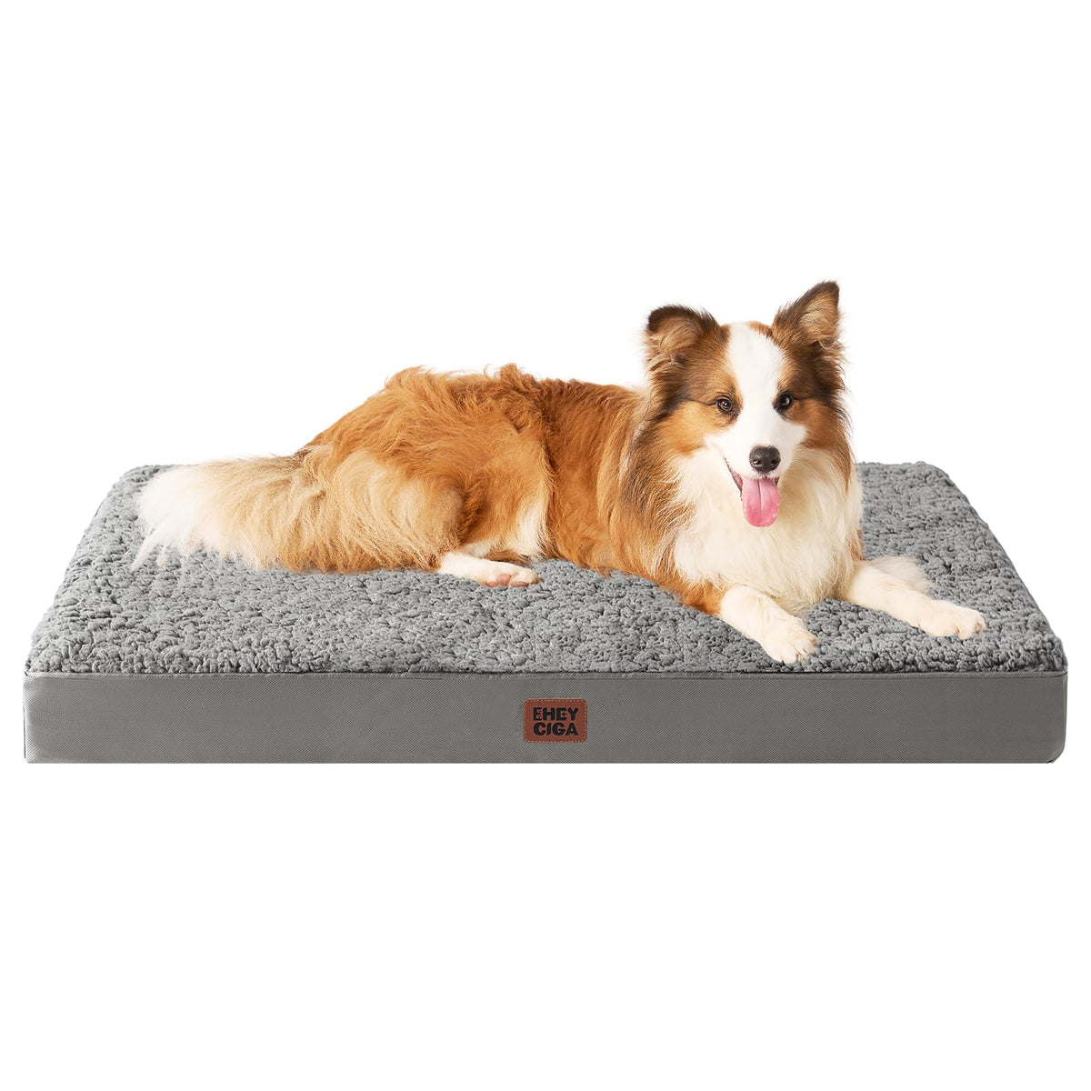 EHEYCIGA Orthopedic Dog Beds for Dogs with Removable Washable Cover for Crate