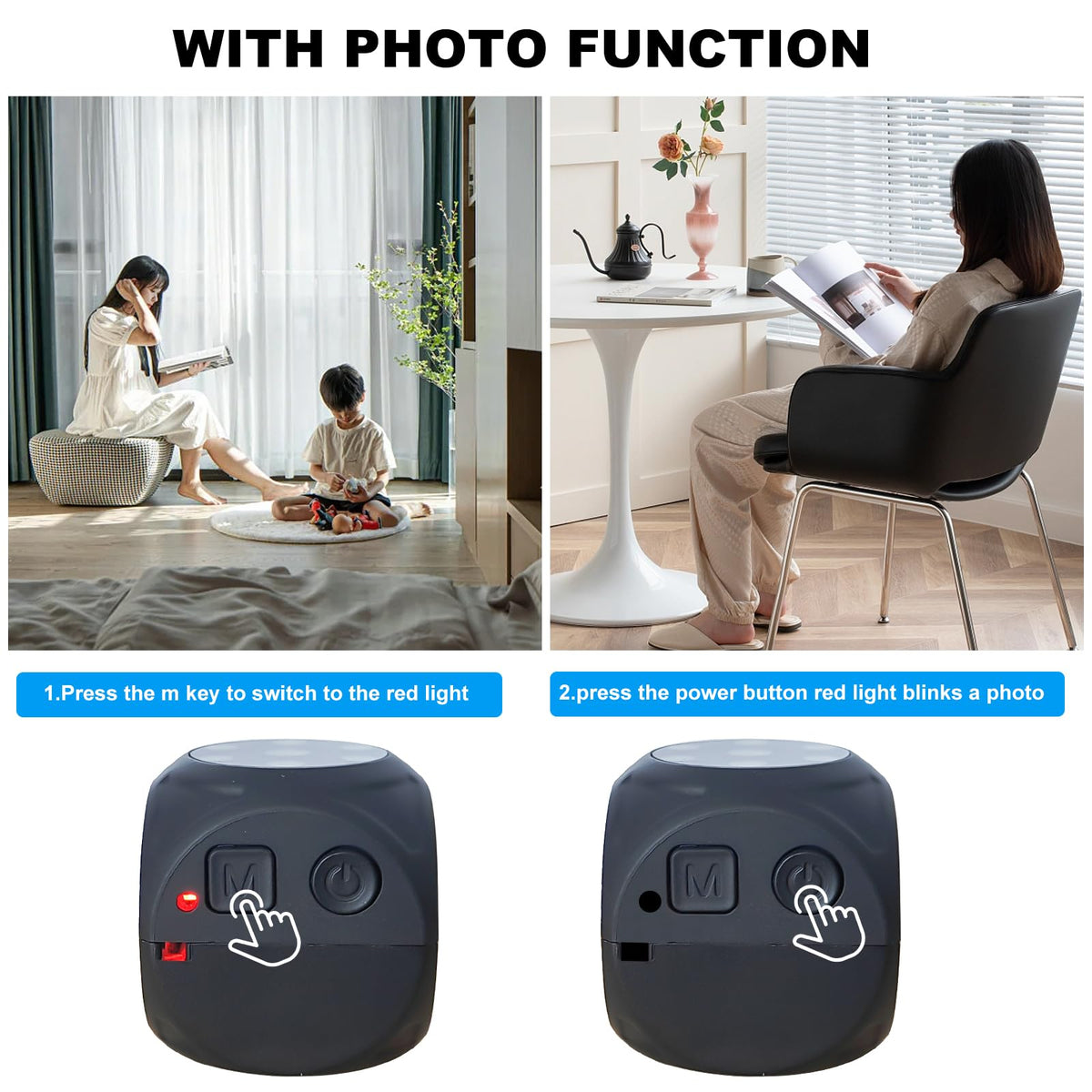 Pet Collar Camera & Cat Collar Camera with 64gb Sd Card,Spy Camera Hidden Camera ,Dog Tracker Collar,Motion Detection Records 1080p Video & Infrared Night Vision Functionality for Indoor/Outdoor.