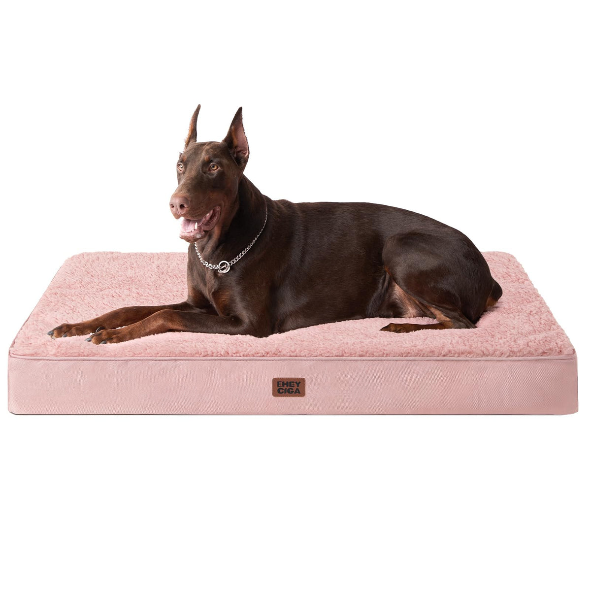 EHEYCIGA Orthopedic Dog Beds for Dogs with Removable Washable Cover for Crate