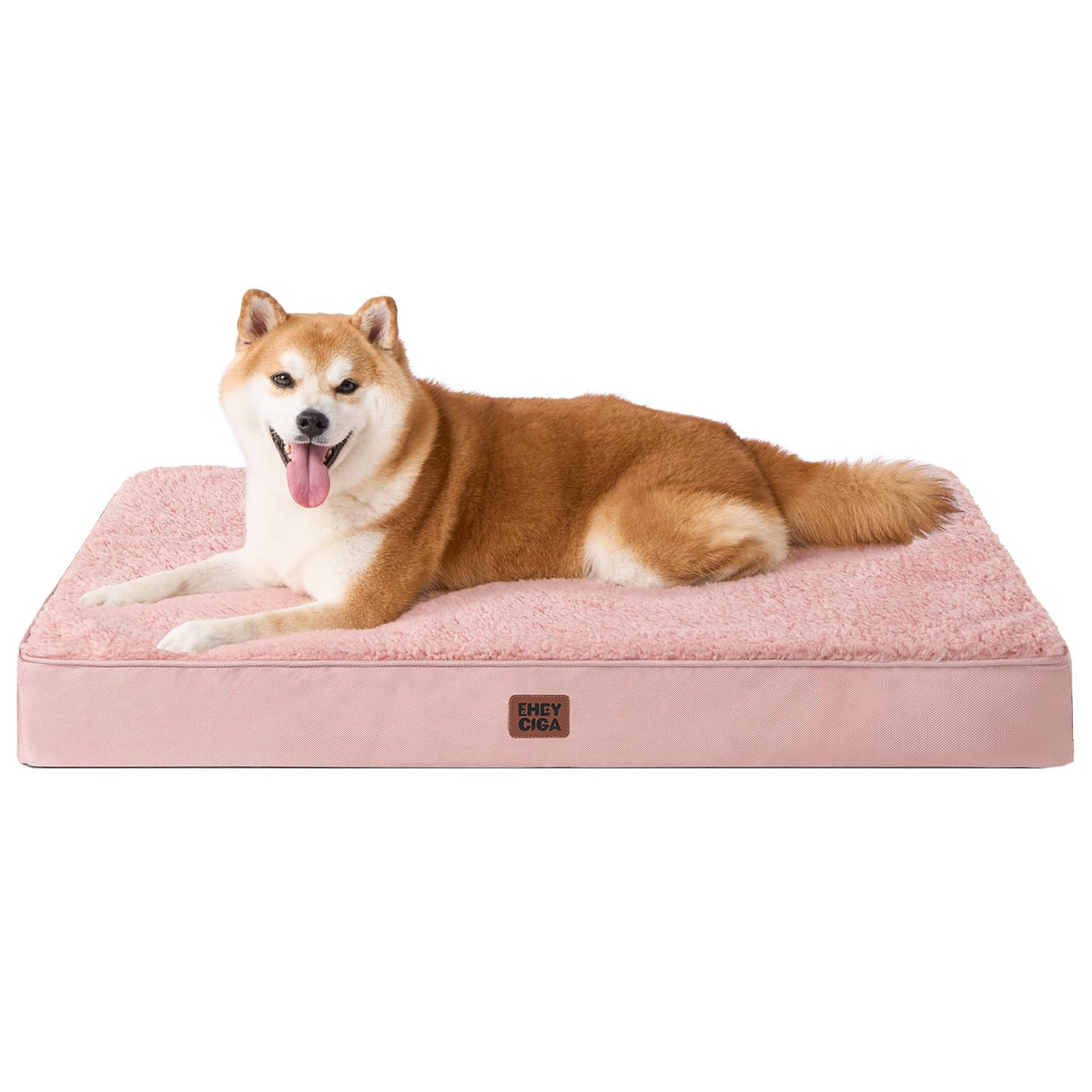 EHEYCIGA Orthopedic Dog Beds for Dogs with Removable Washable Cover for Crate