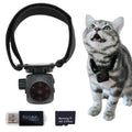 Pet Collar Camera & Cat Collar Camera with 64gb Sd Card,Spy Camera Hidden Camera ,Dog Tracker Collar,Motion Detection Records 1080p Video & Infrared Night Vision Functionality for Indoor/Outdoor.
