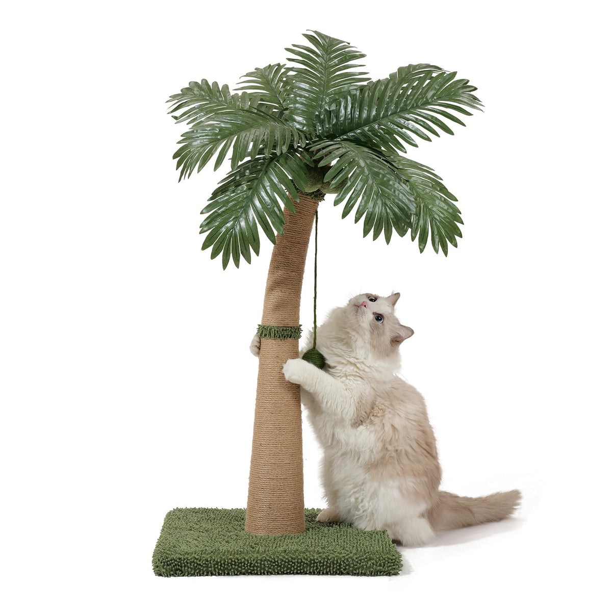 Furlogy Combinable Cat Scratching Post Cat Scratcher for Indoor Cats and Outdoor