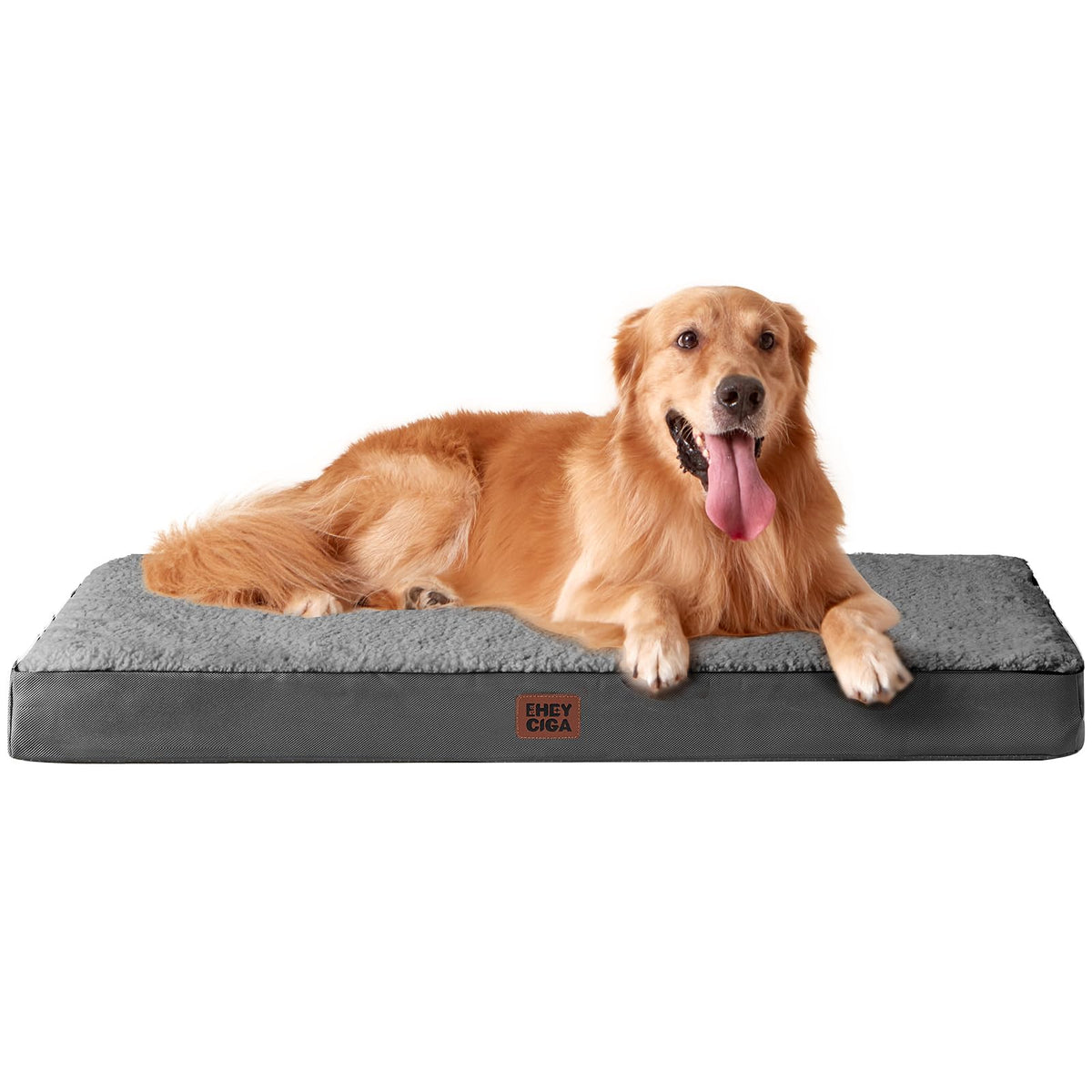 EHEYCIGA Orthopedic Dog Beds for Dogs with Removable Washable Cover for Crate