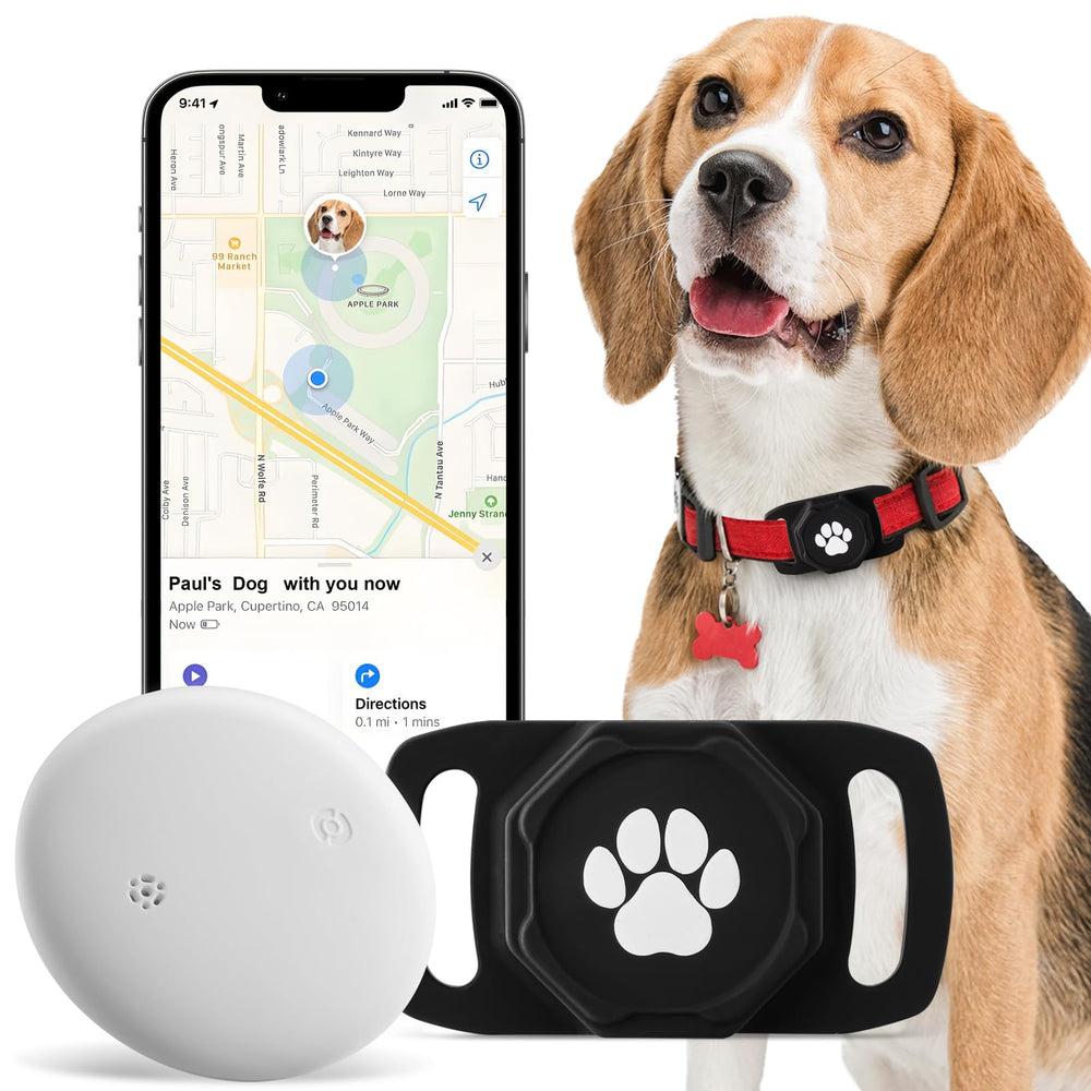 Smart Pet Collar Location Tracker with Secure Holder