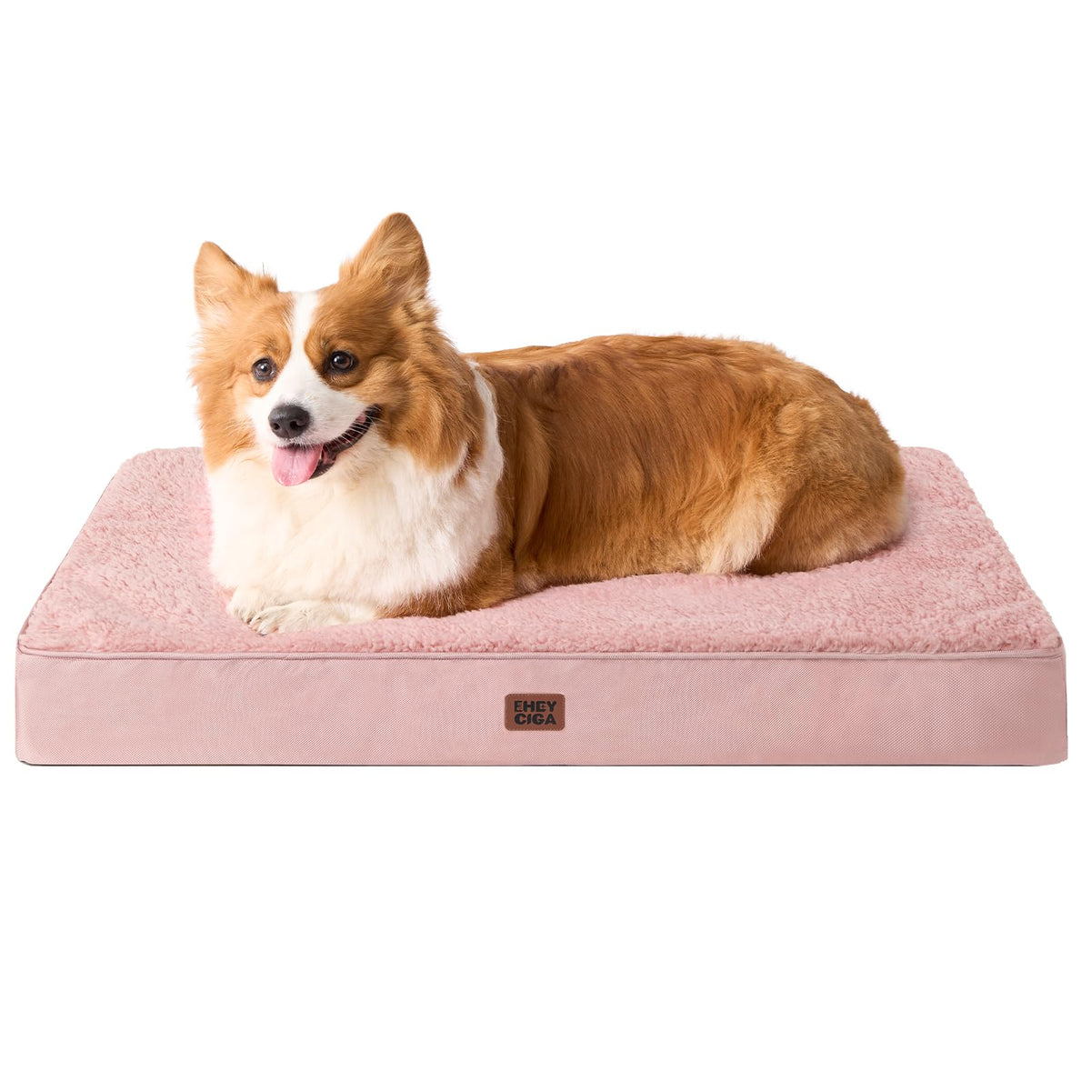 EHEYCIGA Orthopedic Dog Beds for Dogs with Removable Washable Cover for Crate