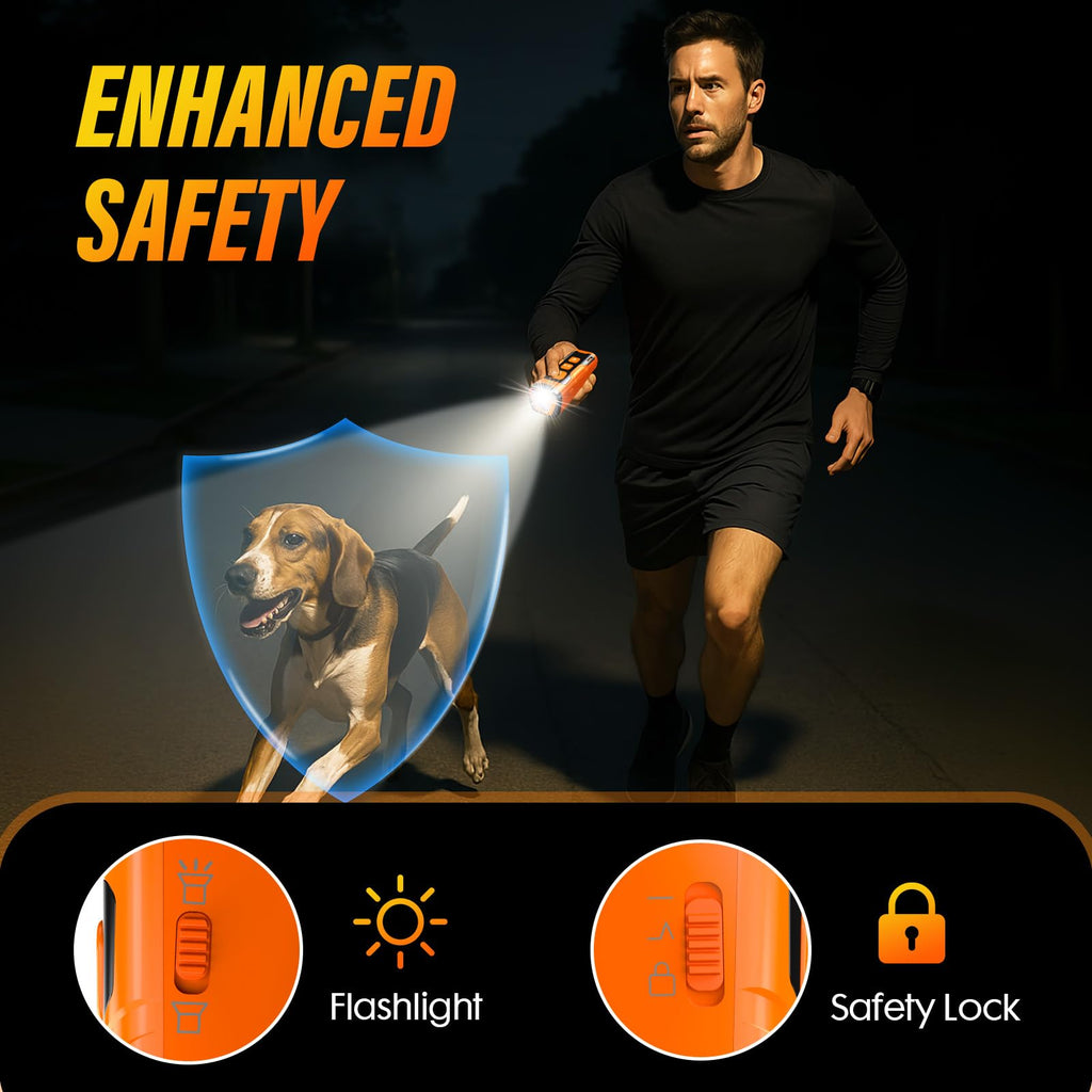 YUYQA Dog Bark Deterrent Device, 3X Ultrasonic Anti Barking, Bark Control for Dogs
