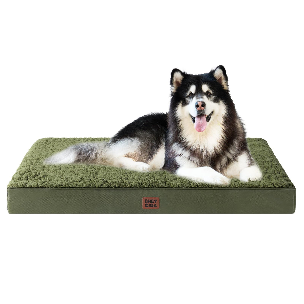 EHEYCIGA Orthopedic Dog Beds for Dogs with Removable Washable Cover for Crate