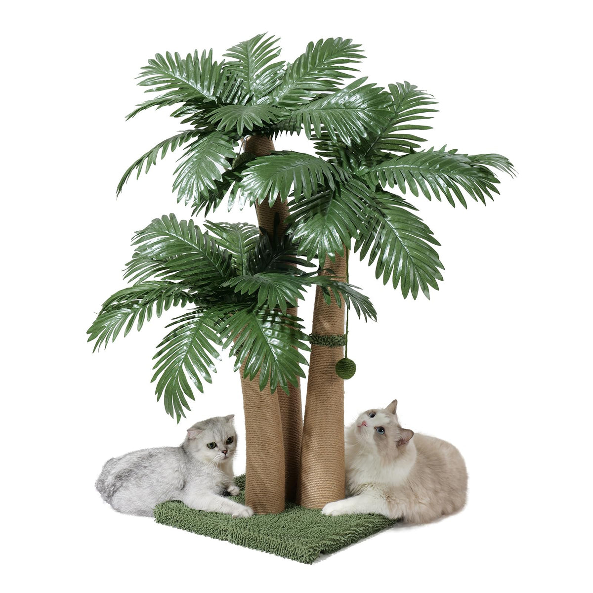 Furlogy Combinable Cat Scratching Post Cat Scratcher for Indoor Cats and Outdoor