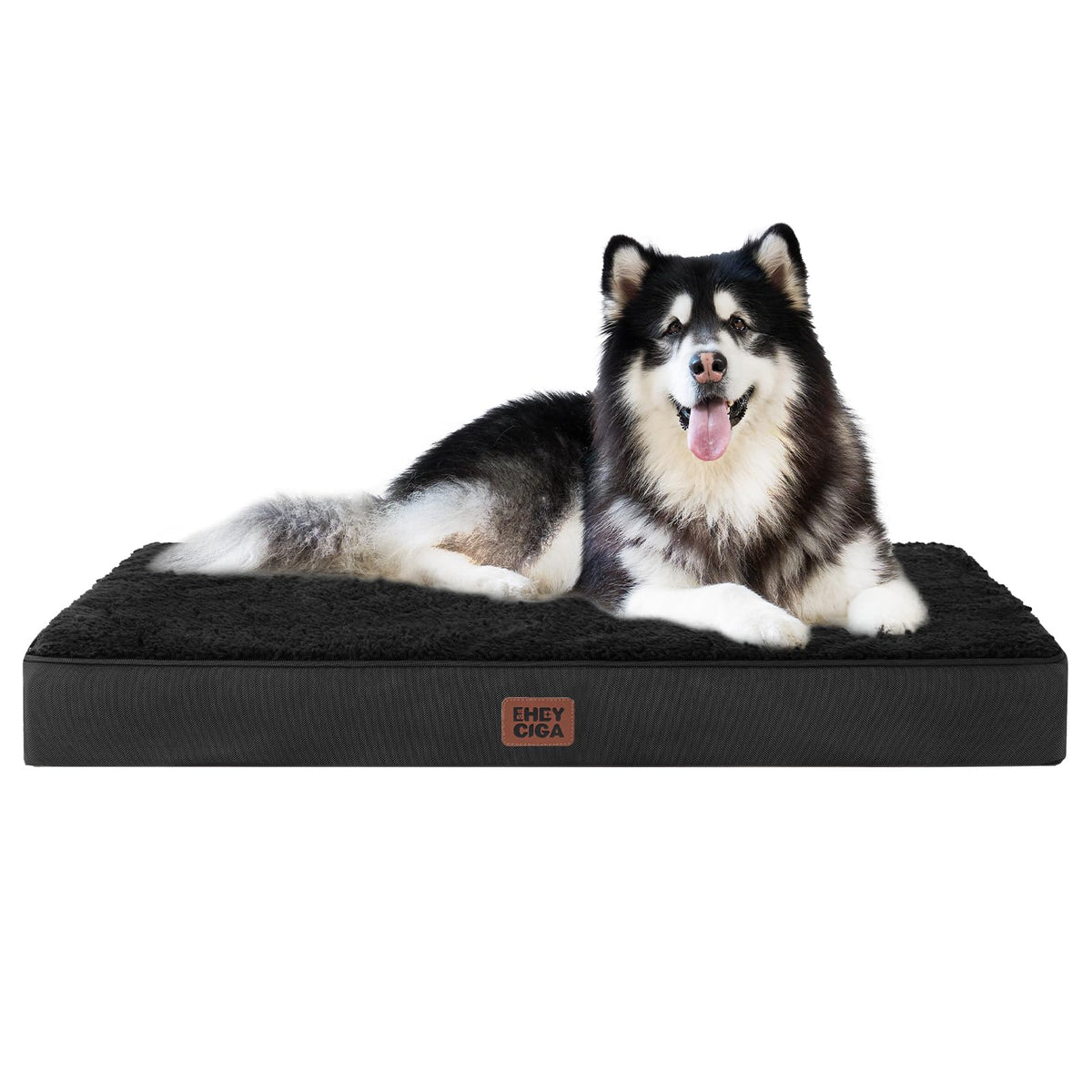 EHEYCIGA Orthopedic Dog Beds for Dogs with Removable Washable Cover for Crate