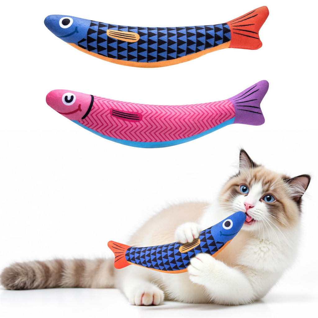 PetBusy Catnip Fish 2Pack