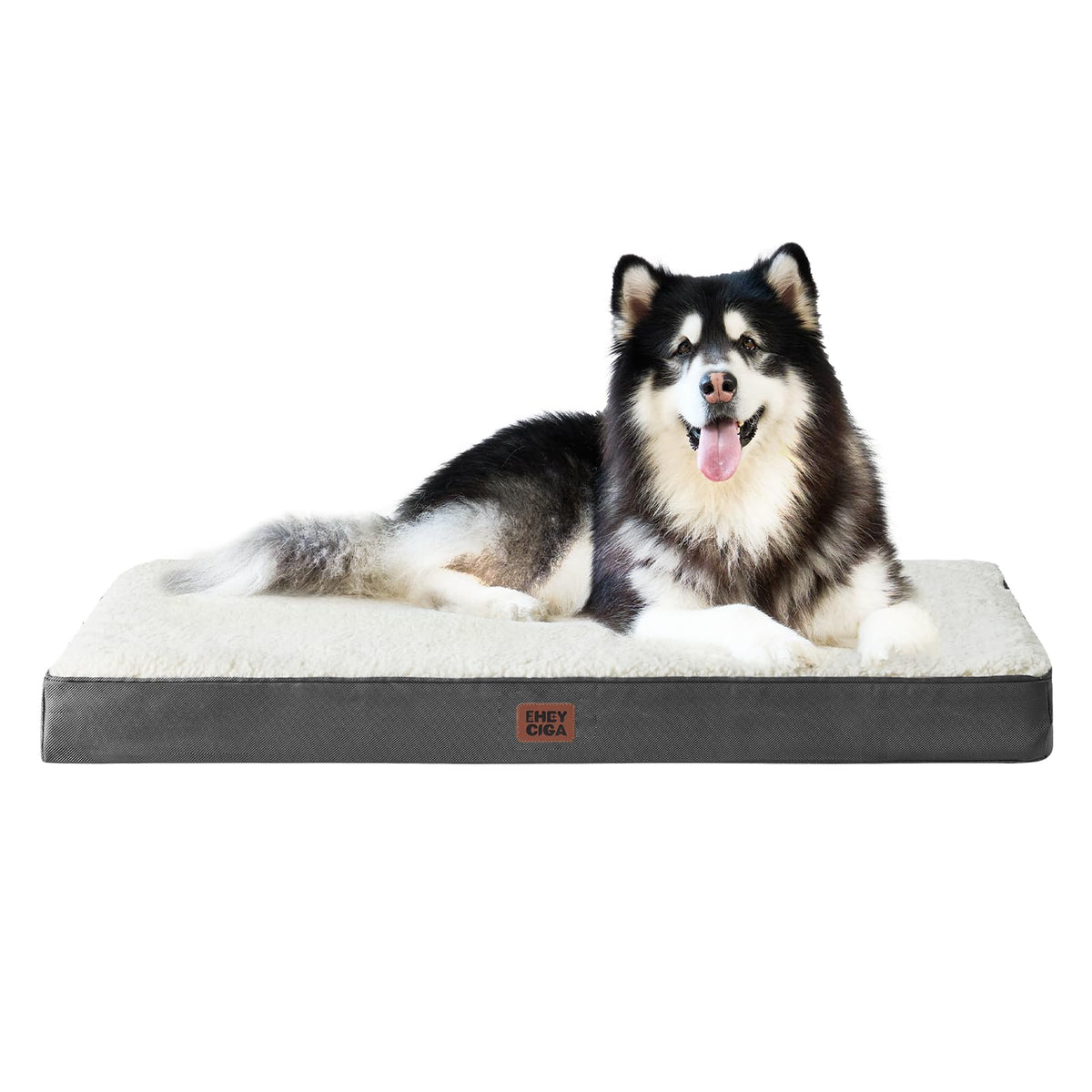 EHEYCIGA Orthopedic Dog Beds for Dogs with Removable Washable Cover for Crate
