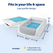 PetSafe ScoopFree Self-Cleaning Crystal Litter Box