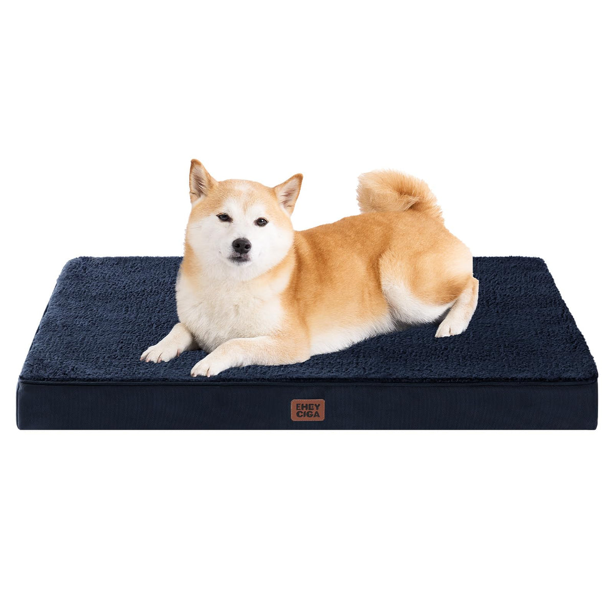 EHEYCIGA Orthopedic Dog Beds for Dogs with Removable Washable Cover for Crate
