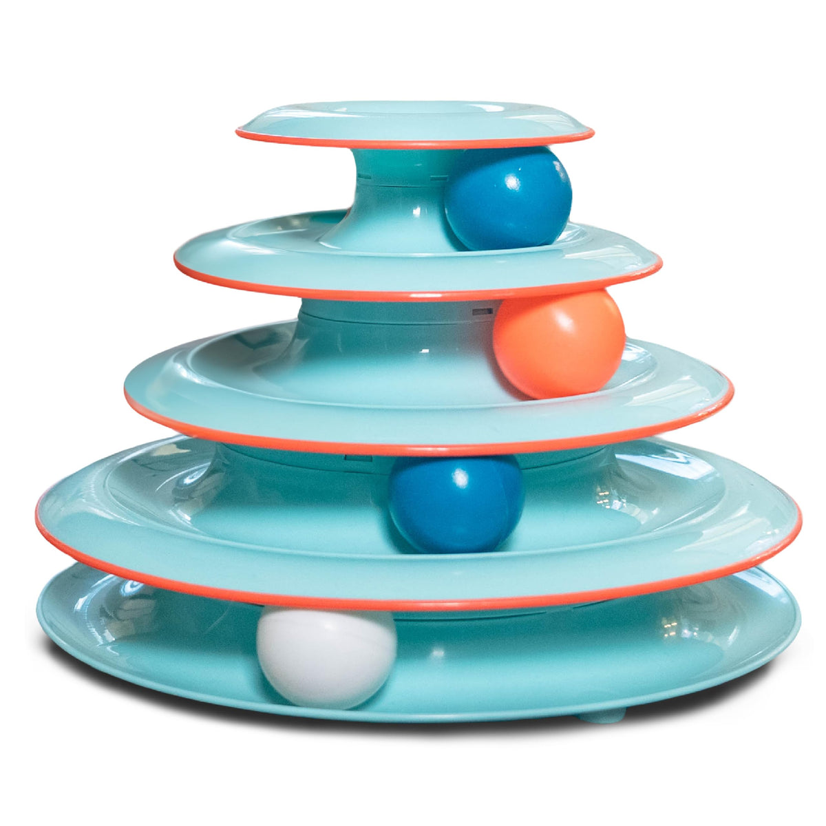 Catstages Cat Track Toy, Rolling Ball Toy for Indoor Cats