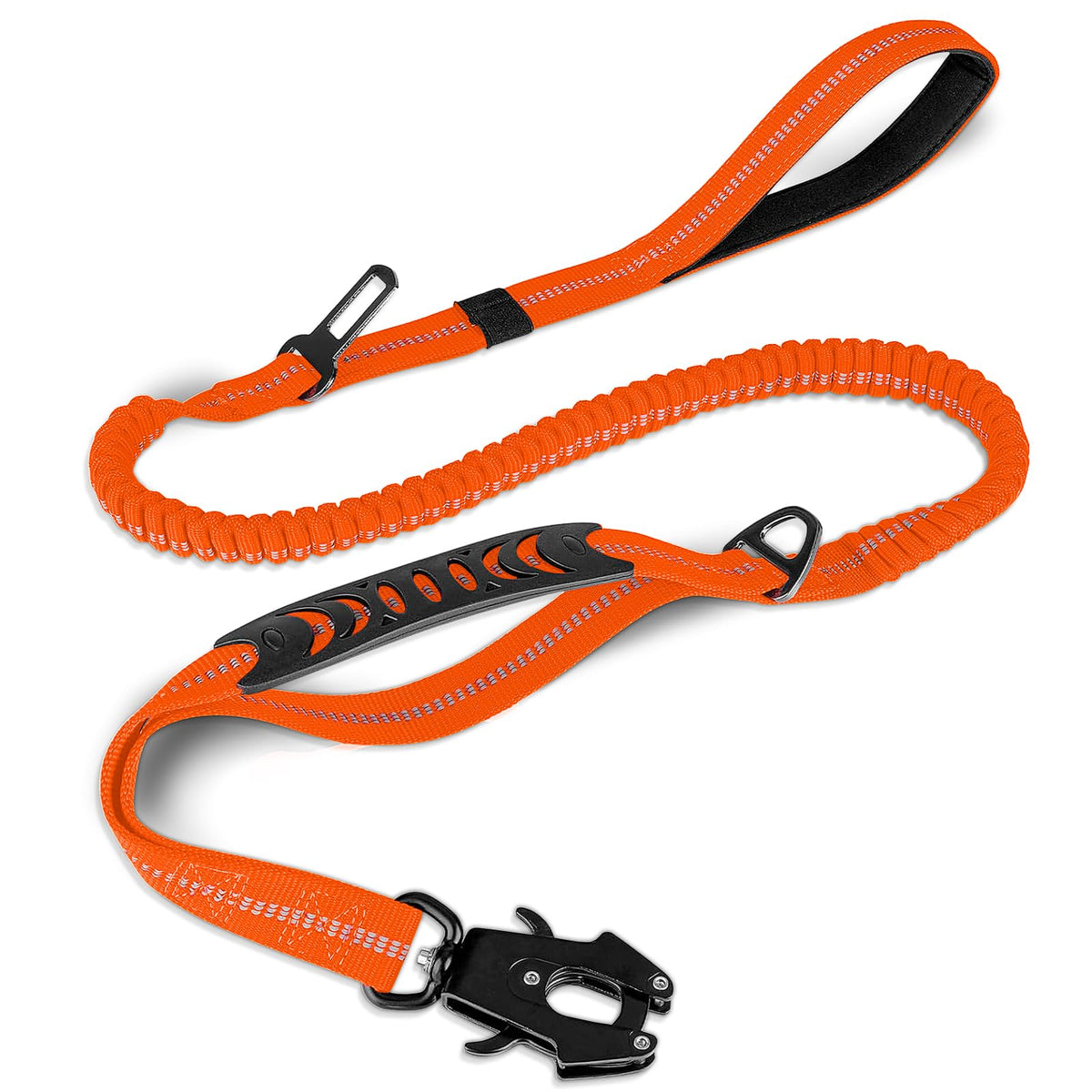 Joytale Tactical Bungee Dog Leash, Shock Absorbing No Pull