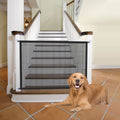 Dog Gate for Stairs Pet Gates for The House: Dogs Screen Mesh Gate for Doorways Stairways Indoor Safety