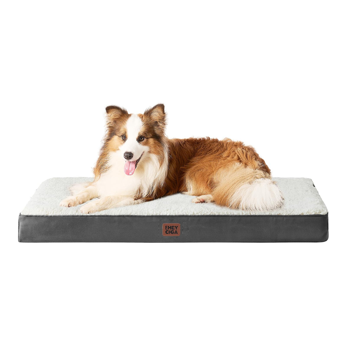 EHEYCIGA Orthopedic Dog Beds for Dogs with Removable Washable Cover for Crate