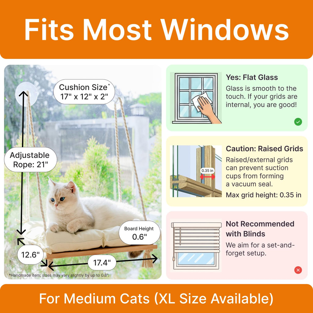 Cat Window Perch Bed Hammock