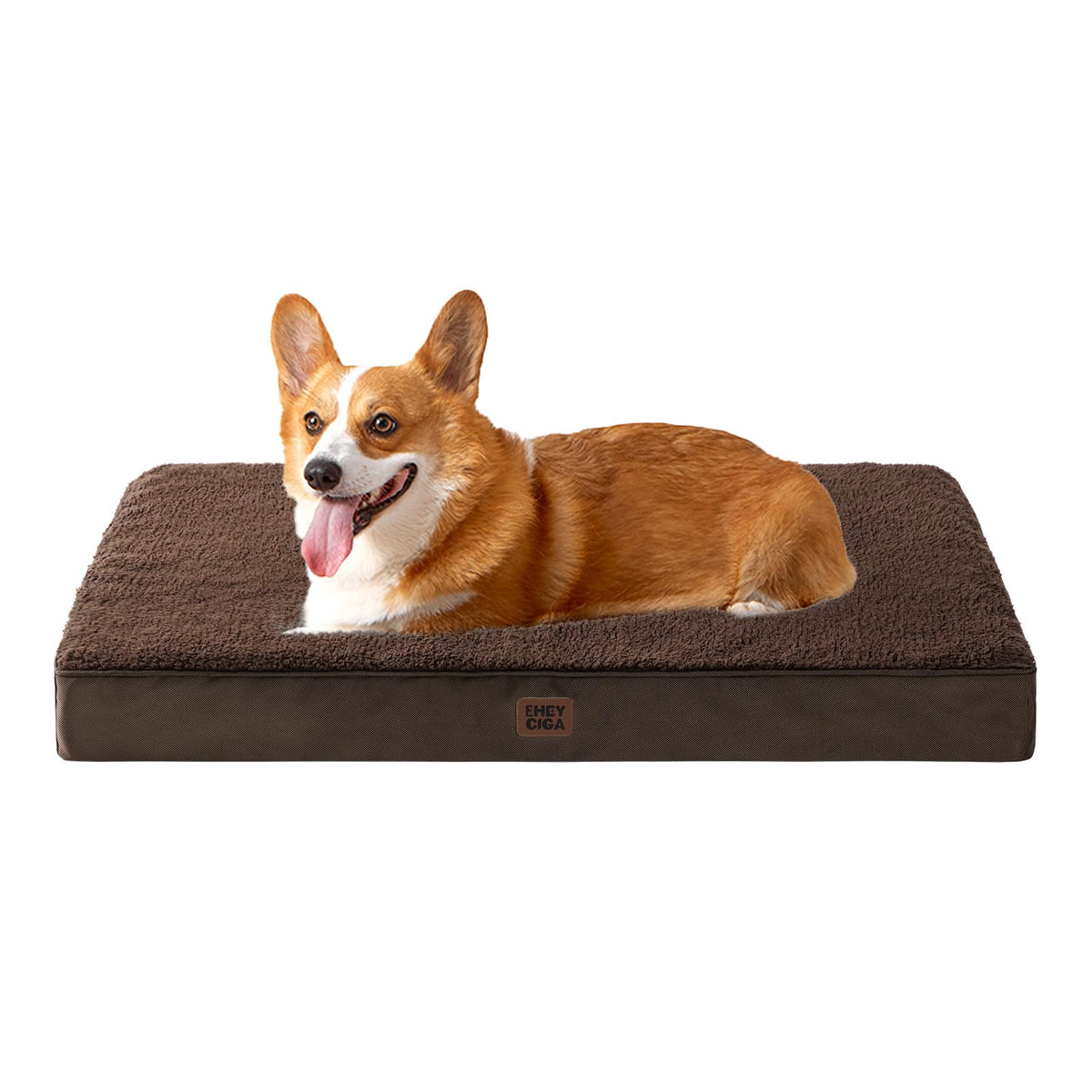 EHEYCIGA Orthopedic Dog Beds for Dogs with Removable Washable Cover for Crate