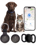 GPS Tracker for Dogs, Smart Dog Tracker with Real-Time Location, for Android and iPhone No Monthly Fee & No SIM Card- Pet Location Tracker with Holder, IP68 Waterproof, Indoor & Outdoor Pet Safety Use