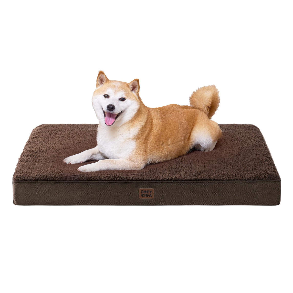 EHEYCIGA Orthopedic Dog Beds for Dogs with Removable Washable Cover for Crate