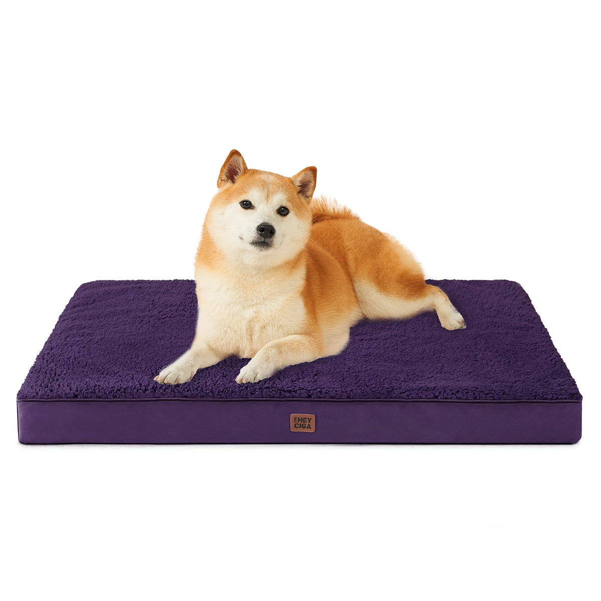 EHEYCIGA Orthopedic Dog Beds for Dogs with Removable Washable Cover for Crate