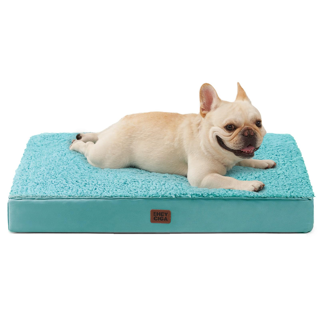 EHEYCIGA Orthopedic Dog Beds for Dogs with Removable Washable Cover for Crate