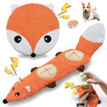 XIUGOAL Interactive Dog Toys for Chewers, No Stuffing Dog Toys for Boredom and Teething, Squeaky Chew Toy for Small, Medium Breed to Keep Them Busy