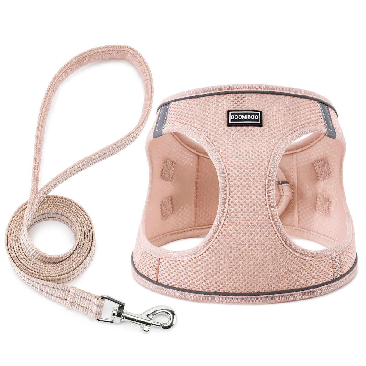 Dog Harness with Leash Set, No Pull Adjustable Reflective Step-in Puppy Pet Vest Harnesses for Small Medium Large Dogs and Cats