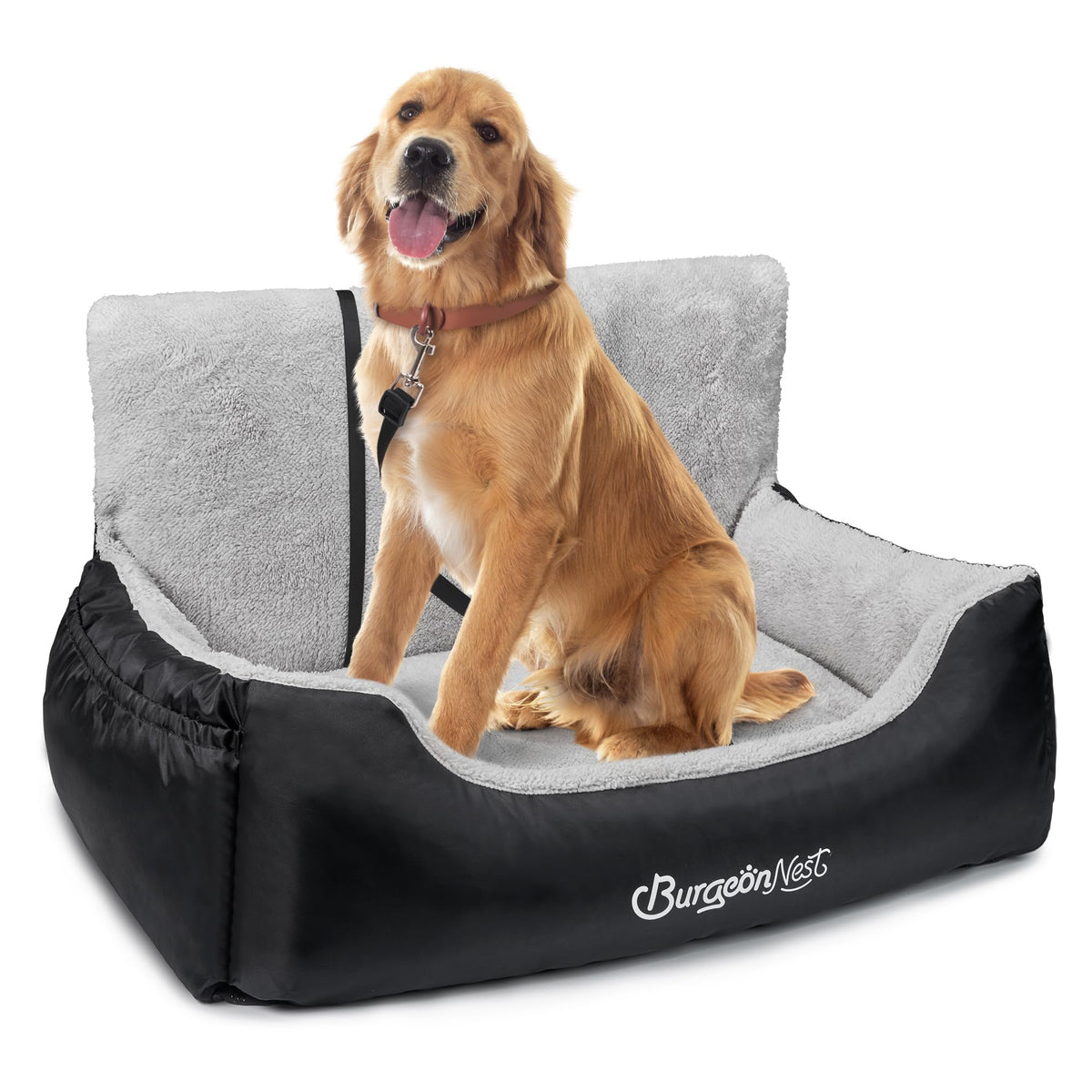 BurgeonNest Dog Car Seat for Small Dogs Comfort Dog Bed