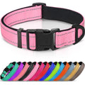 Joytale Reflective Dog Collar, Adjustable Neoprene Padded