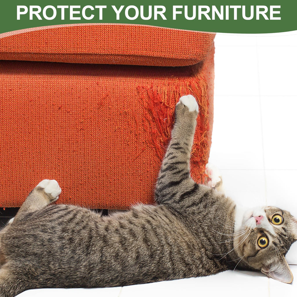 Furlogy Combinable Cat Scratching Post Cat Scratcher for Indoor Cats and Outdoor
