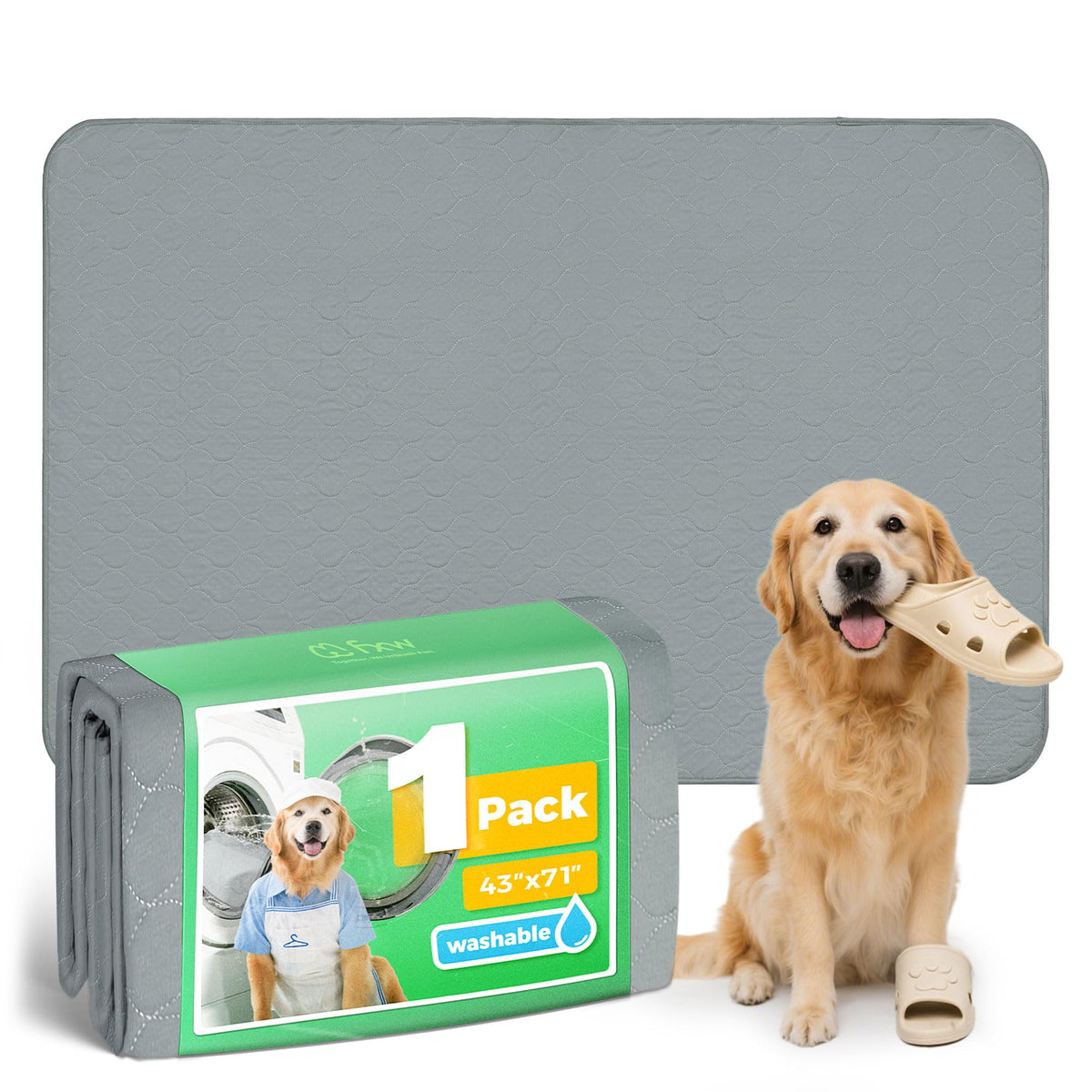 FXW Washable Pee Pads for Dogs, Super Absorbent