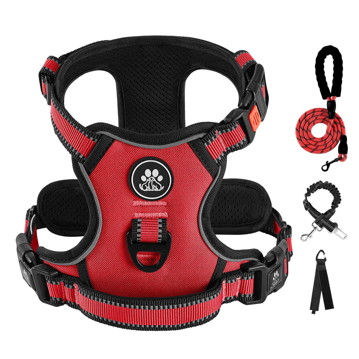 IVY&LANE Dog Harness with Leash Set for Small to Large Dogs