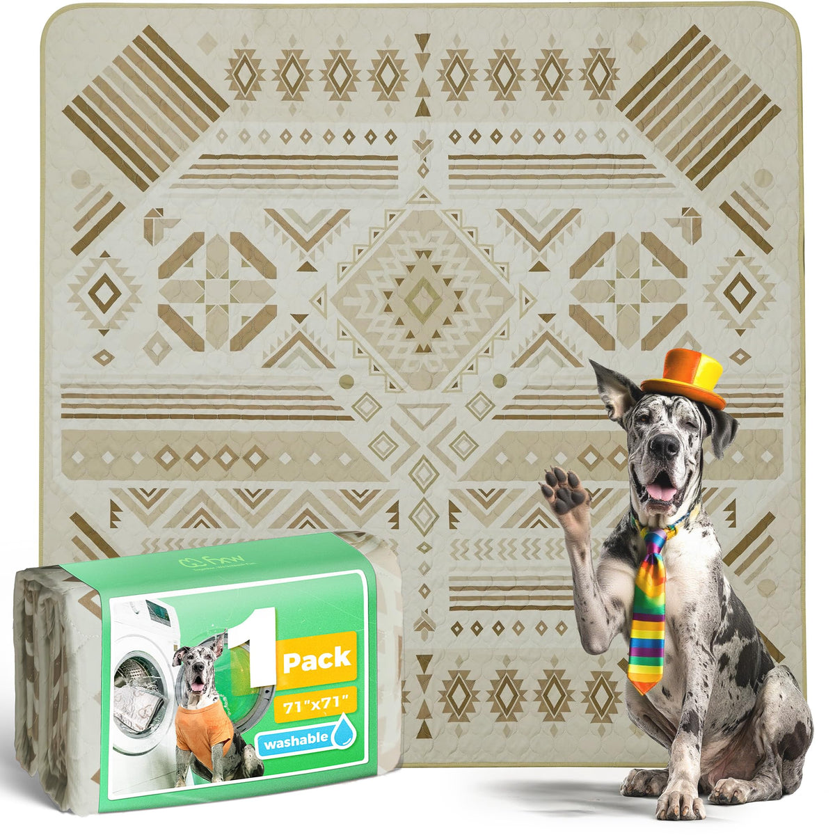 FXW Washable Pee Pads for Dogs, Super Absorbent