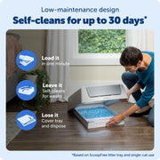 PetSafe ScoopFree Self-Cleaning Crystal Litter Box