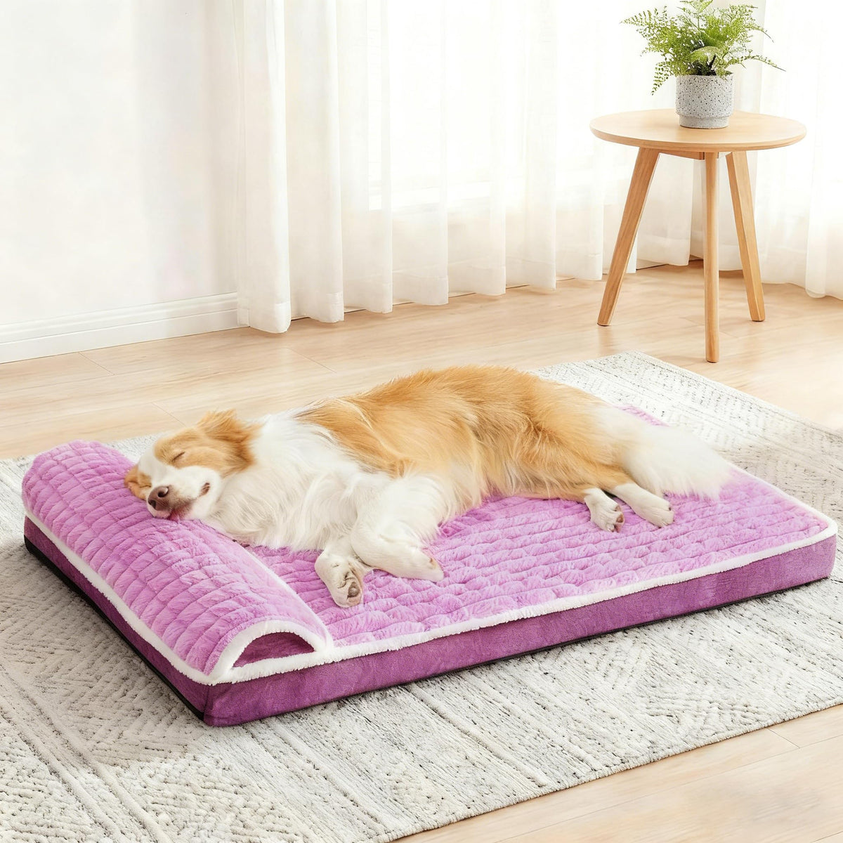 Jolifield Orthopedic Large Dog Bed Pillow Pet Sofa Bed