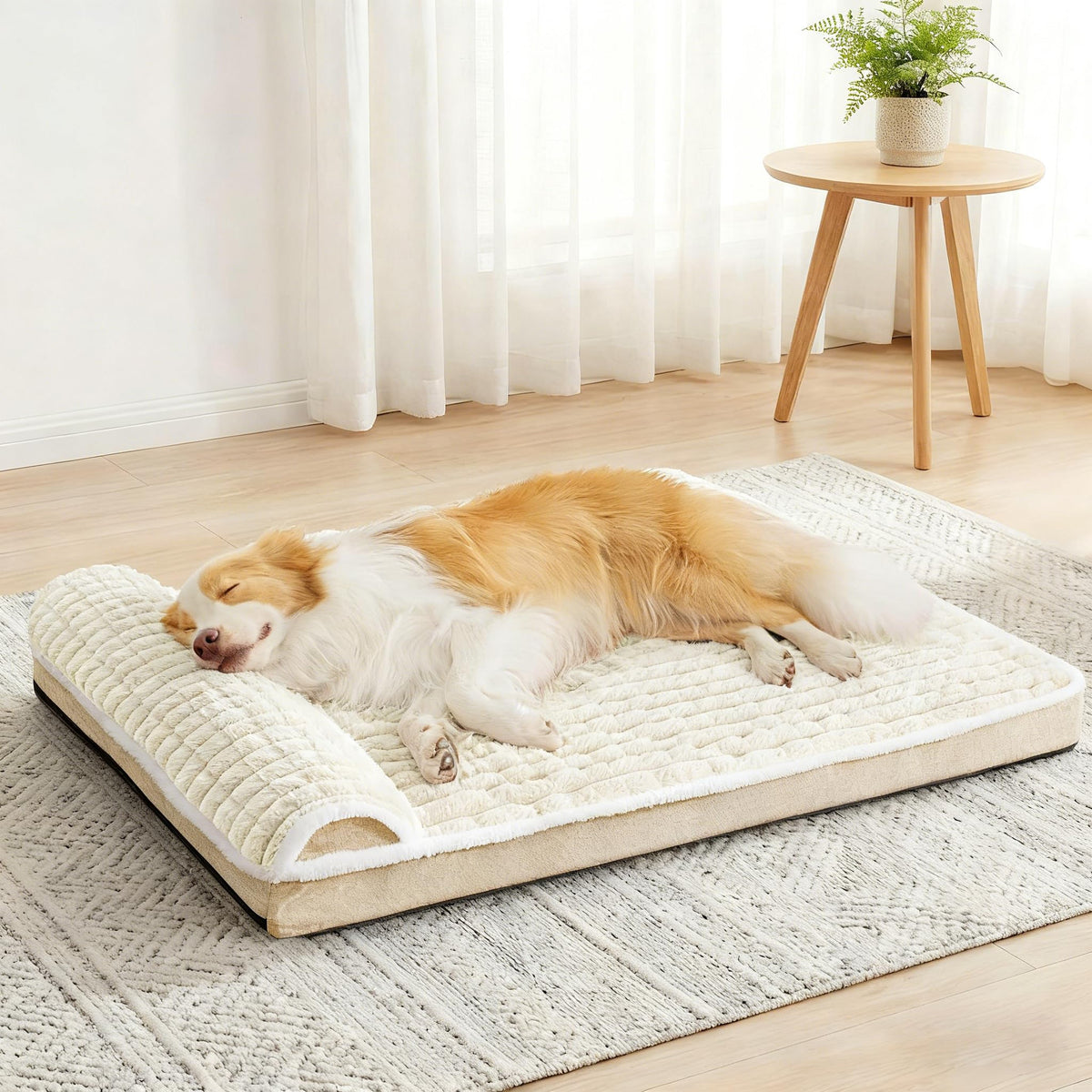 Jolifield Orthopedic Large Dog Bed Pillow Pet Sofa Bed